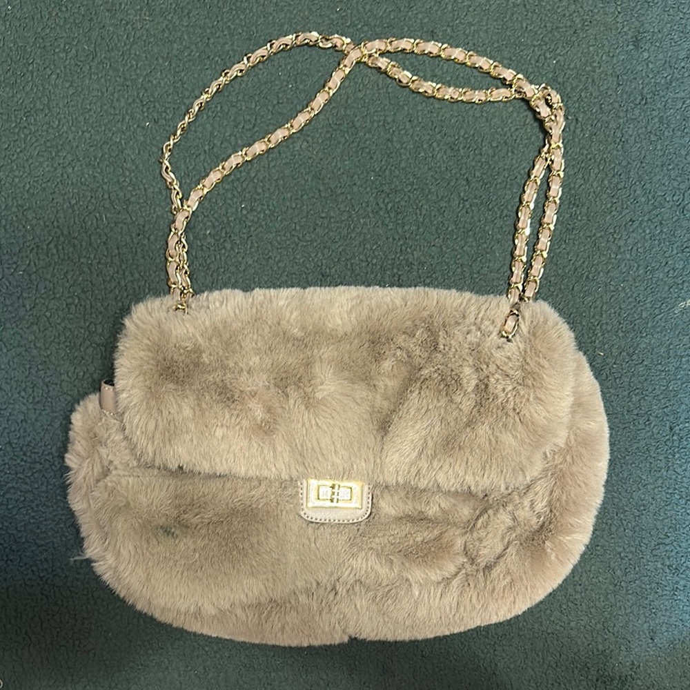 2/$40 Faux fur bag